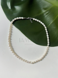 Choker Pérolas Brancas - comprar online