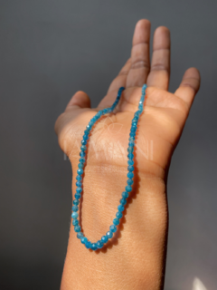 Colar Apatita Azul - Iluminação - comprar online