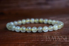 Pulseira Quartzo Rutilo Dourado