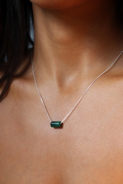 Colar Esmeralda - Prata 925