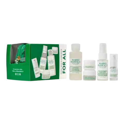 Mario Badescu - Kit Skincare 5 produtos para uma pele hidratada e saudável