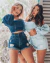 SHORT JEANS CLARA DESTROYED ( JEANS ESCURO) - Melrose Brasil | Conectada com Você