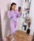 CONJUNTO LUDMILLA BLUSA COMPRIMENTO NORMAL + JOGGER ( COR LAVANDA) na internet
