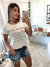 Imagem do SHORT DESTROYED CARLA LADY ROCK( JEANS MÉDIO)