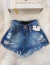 Imagem do SHORT DESTROYED CARLA LADY ROCK( JEANS MÉDIO)