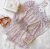 Vestido ZOE Deluxe/ CREPE CHIFFON/ FORRADO/CINTURA LASTEX ( ESTAMPA LIBERTY/FUNDO BRANCO)