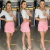 SAIA MB DELUXE LUANA NA ALFAIATARIA FRENTE E COSTAS É SAIA ( ESTAMPA MINI BORBOLETAS FUNDO ROSA) - comprar online