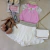Blusa Marília D/ com Laço /Pérola( Cor ROSA)