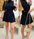 VESTIDO MB Alice NO CREPE /ACOMPANHA SHORT POR BAIXO DO PRÓPRIO TECIDO (COR PRETO) - comprar online