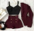 BLAZER MALÚ NA ALFAIATARIA PREMIUM/TODO FORRADO/BOTÃO DOURADO ( COR MARSALA) - comprar online
