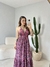 Vestido Bali Longo Indiano na Seda ( Floral Kashimir Fúcsia) - Melrose Brasil | Conectada com Você