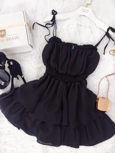 Macaquinho Siena No crepe chiffon /parece vestidinho(ESCOLHA SEU TAMANHO E SUA COR) - comprar online