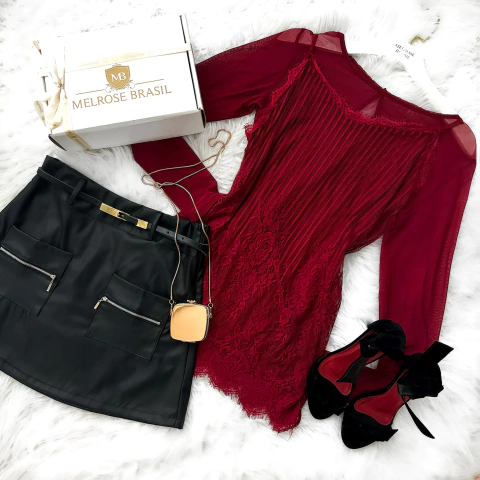 Blusa LARISSA Acompanha 2 peças (ESCOLHA SEU TAMANHO E SUA COR)