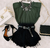 MUSCLE TEE( COR VERDE)