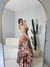 Vestido Indiano Jade Longo na Seda/Detalhes Gold/Costas nua( Floral Kashimir Vinho) na internet