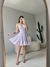 VESTIDO MARIA CLARA BONECA/POSSUE BOJO/ALÇAS REGULÁVEIS/FORRADO( LISTRADO LILÁS/BRANCO) - comprar online