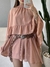 VESTIDO CAPA MB Maya/2 em 1/TODO EM CHIFFON/FORRADO(COR NUDE) - Melrose Brasil | Conectada com Você