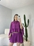 VESTIDO CAPA MB Maya/2 em 1/TODO EM CHIFFON/FORRADO(COR UVA) - loja online
