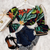 CROPPED GABY DELUXE C/ DECOTE ESTRUTURADO/POSSUE BOJO( ESTAMPA INSP. FARM)