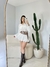 SHORT SAIA MB ZOE Babados ( Cor Branco Off White) - comprar online