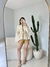 BATA/BLUSA Luna Boho Chic Premium/DETALHES LAISE Premium (COR Nude) - loja online