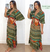 Vestido ISADORA 2 EM 1/NO CREPE /( ESTAMPA INSP.FARM FUNDO VERDE) na internet