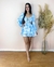 Macaquinho IBIZA NO CREPE (Floral/borboletas/fundo azul bb) - comprar online