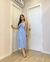 VESTIDO Midi Luana /POSSUE BOJO/Alfaiataria sensorial/costas lastex/alças reguláveis (COR PRETO) - Melrose Brasil | Conectada com Você