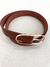 CINTO LAYLA FIVELA DOURADA( COR CARAMELO) - comprar online