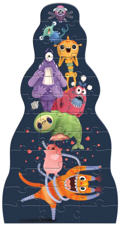Rompecabezas Monstruos y sus Emociones - Las Varelitas