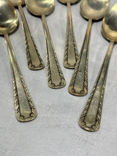 Juego de Cucharas soperas Edna - Alicia-nr Antigüedades