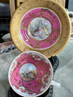 Dúo de Café de porcelana checoslovaca PIRKEN HAMMER - comprar online