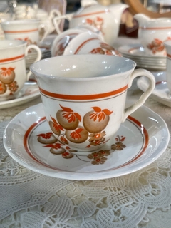 Dúo de té de Loza inglesa MIDWINTER BURSLEM