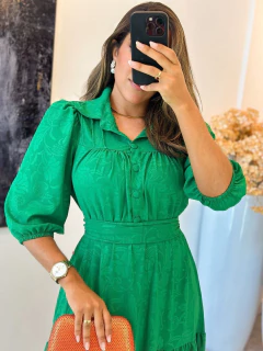 024 - Vestido Duna | detalhe no busto - loja online