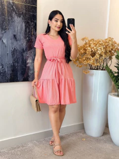 015 - Vestido Canelado | gol V - Boa Forma Atacado