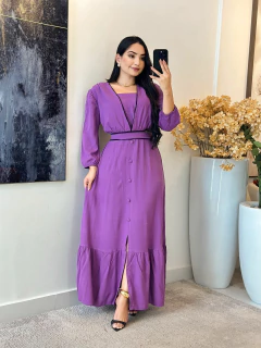 038 - Vestido Viscolinho | com top