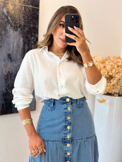 084 - Blusa Viscolinho | Botões na internet