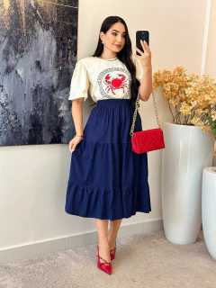 045 - Conjunto de saia | Algodão - comprar online