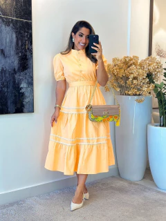 027 - Vestido com Guipir na internet