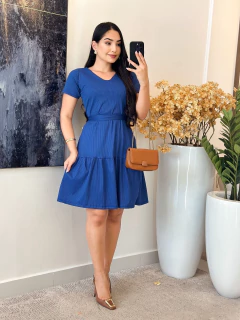 015 - Vestido Canelado | gol V na internet