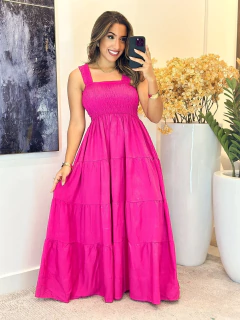 034 - Vestido Duna Alto Relevo | Alça