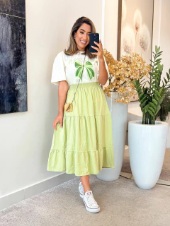 049 - Conjunto de saia | Algodão na internet