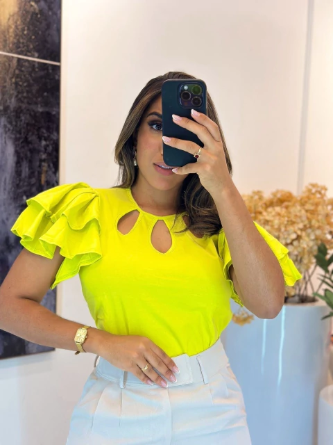 081 - Blusa algodão - comprar online