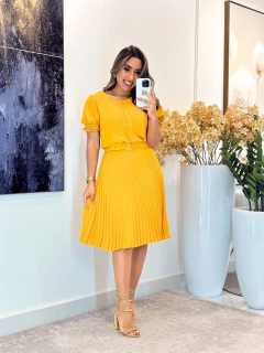 184 - Vestido Duna | Plissado - comprar online