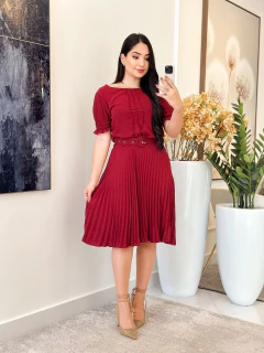 Imagem do 184 - Vestido Duna | Plissado