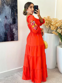 047 - Vestido Viscolinho | elastec na internet