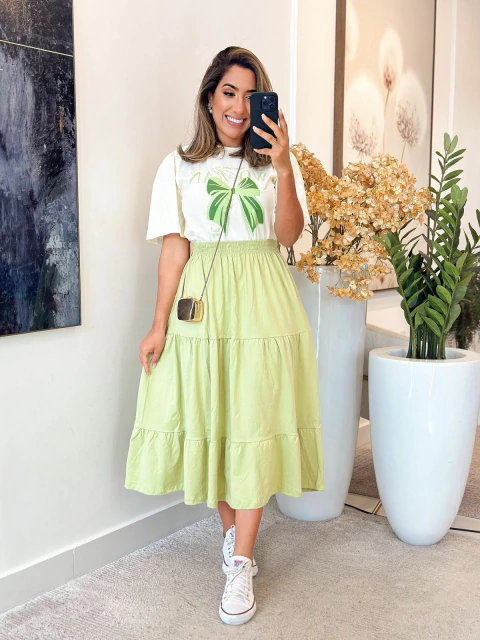 049 - Conjunto de saia | Algodão - comprar online