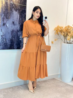 202 - Vestido Gola Alta na internet