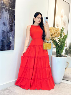 066 - Vestido Viscolinho | cinco marias - Boa Forma Atacado