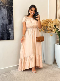 031 - Vestido Ciganinha | com botões na internet